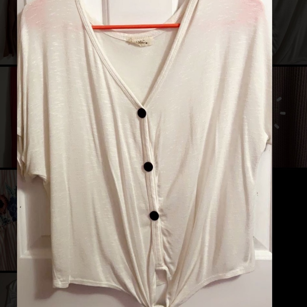 Basic White Tee